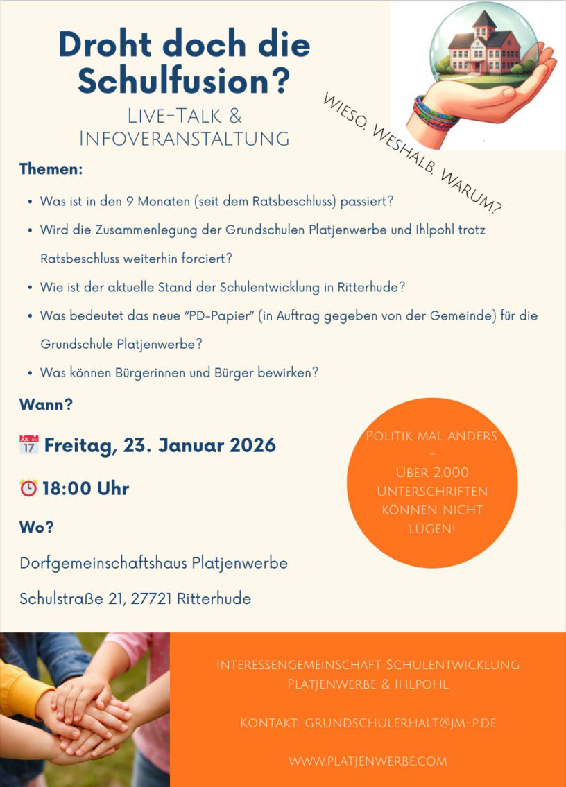Inforveranstaltung 23.01.2026